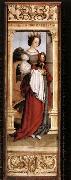 HOLBEIN, Hans the Younger St Barbara France oil painting artist